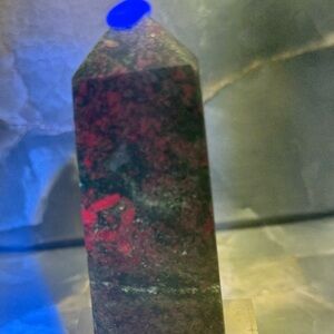 Ruby kyanite tower uv reactive